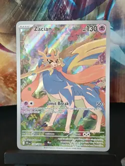 Zacian 100/094 and Zamazenta 201/182 Pokemon Cards - Image 3