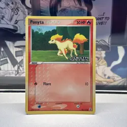 Pokemon Card - Ponyta Delta Species 78/113 Common Reverse Holo Stamped - Image 1