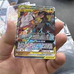 Pokemon TCG Card Reshiram & Zekrom GX Tag Team Cosmic Eclipse 157/236 LP - Image 3