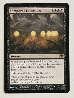 1x | Temporal Extortion | LP | Planar Chaos | Magic MTG - Image 1