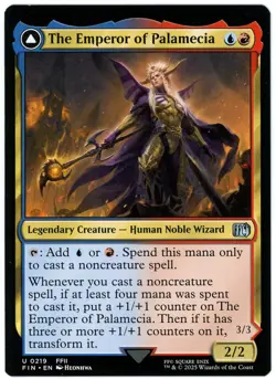 The Emperor of Palamecia / The Lord Master of Hell - 0219 - Final Fantasy MTG - Image 1