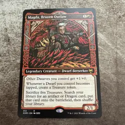 Magda, Brazen Outlaw Showcase - Kaldheim - MTG Magic the Gathering - NM - Image 1