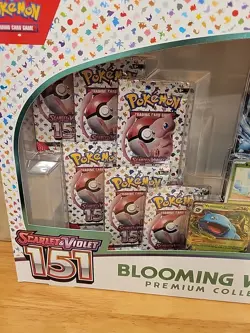 Pokemon Scarlet & Violet 151 Blooming Waters Premium Collection Box Sealed - Image 3