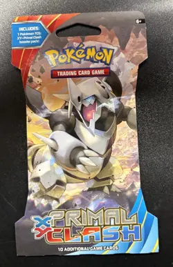 Pokemon XY Primal Clash Sleeved Booster Pack Factory Sealed.. - Image 1