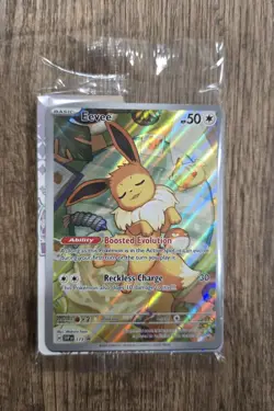 Eevee 173 Black Star Promo Pokemon Prismatic Evolutions Factory Sealed - Image 1