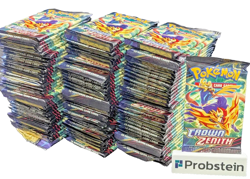 Lot of (97) Pokemon TCG Crown Zenith Booster Packs SEALED NEW - Image 1