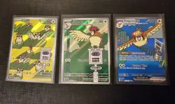 Pidgeot EX 225/197 Pidgeotto 208 Pidgey 207 Pokemon Obsidian Flames LP - Image 2