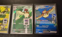 Pidgeot EX 225/197 Pidgeotto 208 Pidgey 207 Pokemon Obsidian Flames LP - Image 4