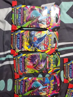 Pokemon TCG: Mega Evolution Phantasmal Flames Sleeved Booster Pack (1 Pack) - Image 1