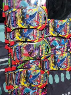 Pokemon TCG: Mega Evolution Phantasmal Flames Sleeved Booster Pack (1 Pack) - Image 2