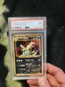 🇯🇵 PSA 9 🍥 Tyranitar Crossing the Ruins - Image 1