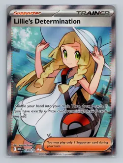 Pokemon ME01: Mega Evolution #169/132 Lillie's Determination - Image 1
