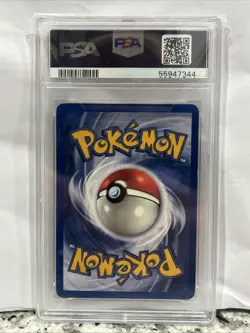 1999 Pokemon Fossil Lapras 25/62 Regular PSA MINT 9 - Image 2