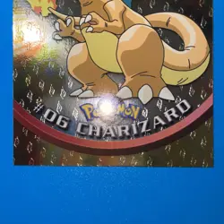 Topps 2000 Pokemon Charizard #06 Holo Foil Flames Embossed Rare - Image 3