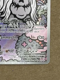 Pokemon TCG Houndstone Illustration Rare Card 145/132 English Nm Holo - Image 5