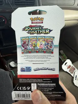 Pokemon TCG Scarlet & Violet Destined Rivals Journey Together Booster Pack all 4 - Image 4