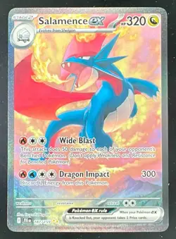 2025 Pokemon Journey Together #187/159 Salamence ex - Image 1