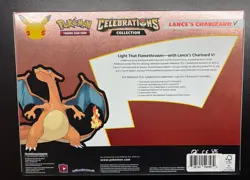 Pokemon TCG Celebration Box Lance's Charizard V Brand New Sealed 820650809392 - Image 4