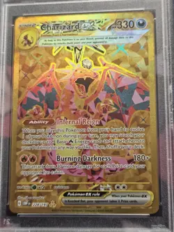 2023 Pokemon Obsidian Flames Charizard ex Hyper Rare #228/197 PSA 9 MINT - Image 2