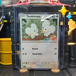 Tandemaus Swirl Promo Paldea Evolved Pokemon TCG 167/193 Scarlet & Violet Common - Image 1