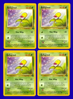 LOT of (10) 1999 Pokemon Jungle Bellsprout 49/64 - RARE - Mint to Gem Mint - Image 2