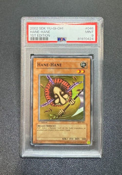 2002 Yugioh SDK-046 Hane-Hane Common 1st Edition PSA 9 Mint - Image 1