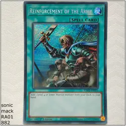 Reinforcement of the Army - RA01-EN051 - 1st Edition Yugioh - Image 1