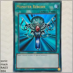 Monster Reborn - RA03-EN052 - 1st Edition Yugioh - Image 1