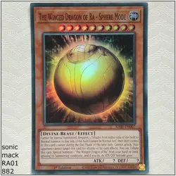 The Winged Dragon of Ra - Sphere Mode - RA01-EN007 - 1st Edition Yugioh - Image 1