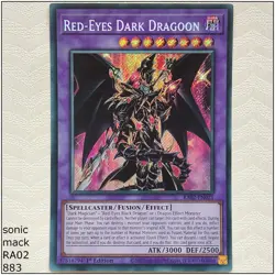 Red-Eyes Dark Dragoon - RA02-EN021 - 1st Edition Yugioh - Image 1