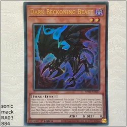 Dark Beckoning Beast - RA03-EN027 - 1st Edition Yugioh - Image 1