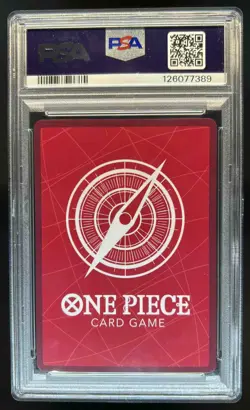 2025 One Piece X Los Angeles Dodgers Monkey D Luffy Promo #EB02-010 PSA 8 - Image 2