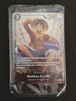 Monkey.D.Luffy (Tin Pack Set Vol. 2) P-075 One Piece Promo (Sealed) - Image 1