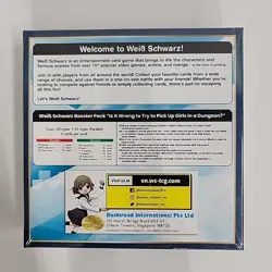 Weiss Schwarz Is It Wrong to Try to Pick Up Girls in a Dungeon Box English E - Image 2