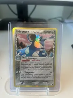 Pokemon TCG! Nidoqueen Reverse Holo Delta Species 7/101 - Dragon Frontiers - LP! - Image 1