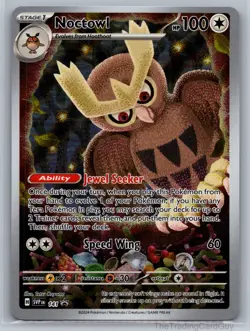 Noctowl Promo SV: Scarlet & Violet Promo Cards Holo 141 NM - Image 1