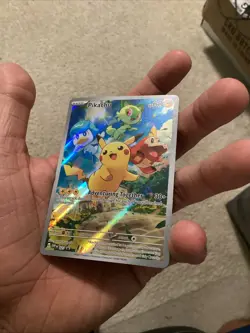 Pokemon TCG SV: Scarlet & Violet Promo Cards #027 Pikachu NM - Image 3