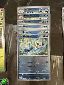 White Flare Poke Ball Reverse Holo Lot of 38 Cards English - NO DUPES - NM/M 🔥 - Image 3