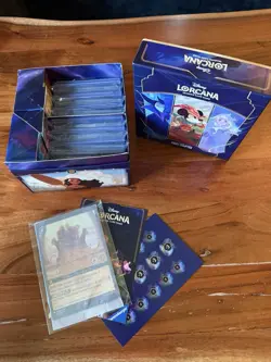 Disney Lorcana The First Chapter Complete Set Non Foil 204 Promo & Errata Cards - Image 1