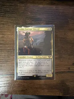 MTG: Lotho, Corrupt Shirriff Universes Beyond: the Lord of the Rings: Regular - Image 1
