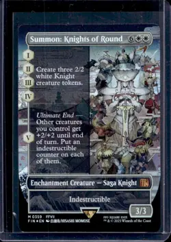 2025 Magic MTG Final Fantasy Summon: Knights of Round BL Rare #0359 - Image 1