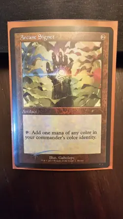 Arcane Signet Retro Foil MTG Promo - NM - - Image 1