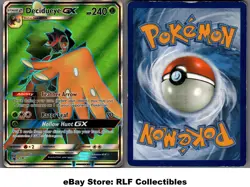 2017 Pokemon, Sun & Moon Promos, #SM37 Decidueye GX, Holo Black Star Promo - Image 1
