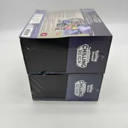 Lot of (2) Pokemon Center Exclusive SWSH Chilling Reign Elite Trainer Box SET - Image 4