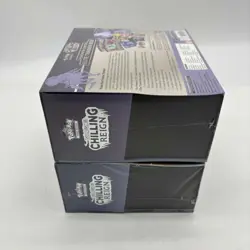Lot of (2) Pokemon Center Exclusive SWSH Chilling Reign Elite Trainer Box SET - Image 5