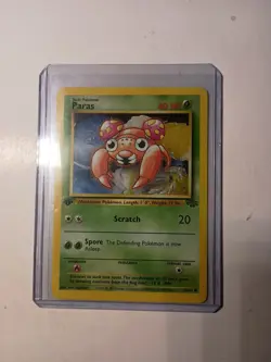 1999 Pokemon Paras 1st Edition Jungle 59/64 Never Played - Image 2