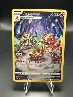 Pokemon TCG Magmortar GG03/GG70 Crown Zenith Galarian Gallery Ultra Rare Holo - Image 1