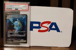 2023 POKEMON MEW EN-151 SPECIAL ILLUSTRATION RARE #200 BLASTOISE EX PSA 10 - Image 1