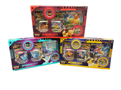 Pokemon TCG Vaporeon Jolteon Flareon VMAX Premium Collection Box SET - Image 1