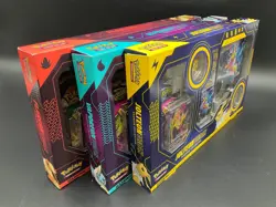 Pokemon TCG Vaporeon Jolteon Flareon VMAX Premium Collection Box SET - Image 2